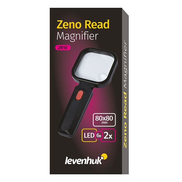 Levenhuk Lupp Zeno Read ZR10 White 80mm 2x / 6x
