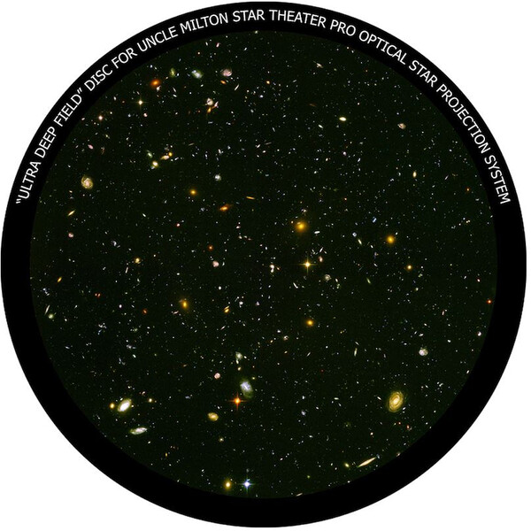 Omegon Bildskiva för Star Theatre Pro med Ultra Deep Field-motiv