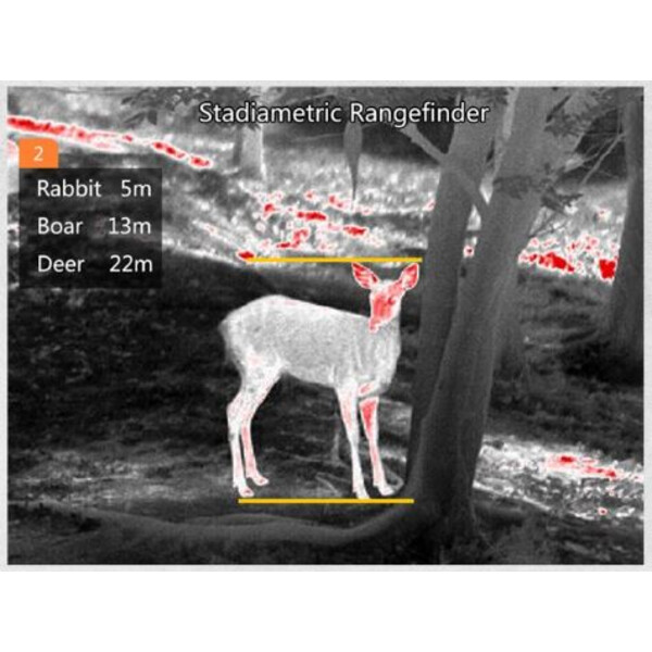 Guide Vägledande värmekamera TrackIR 50 mm