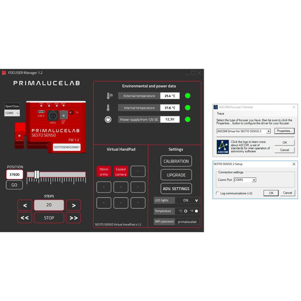 PrimaLuceLab Fokuseringsmotor SESTO SENSO 2