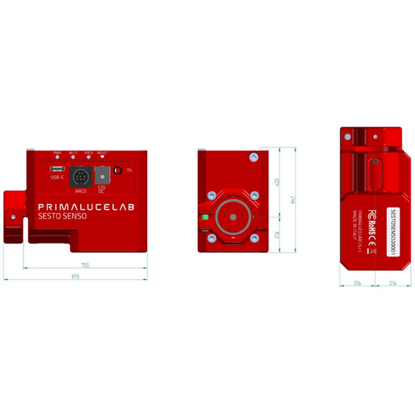 PrimaLuceLab SESTO SENSO 2 fokuseringsmotor