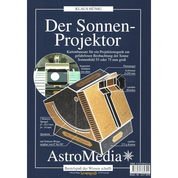 AstroMedia Byggsats Sonnen-Projektor