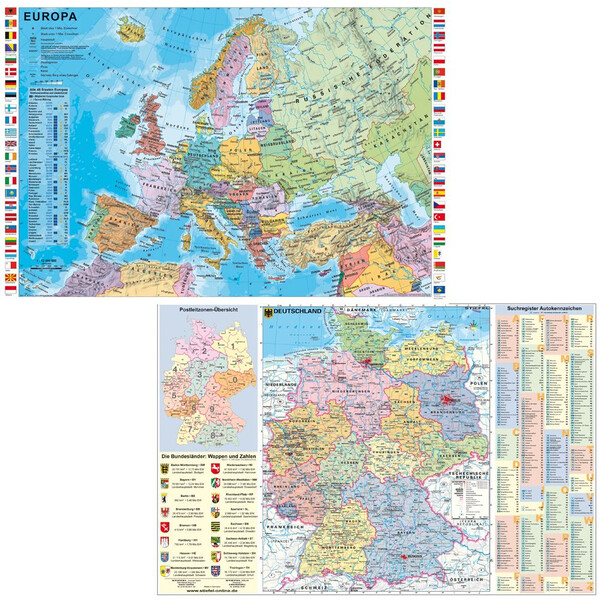 Stiefel Skrivunderlägg Schreibunterlage Deutschland und Europa fürs Büro