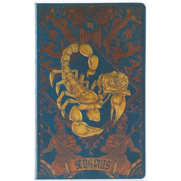 AstroReality Anteckningsbok Zodiac Notebook - Skorpionen