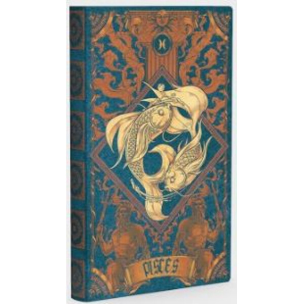 AstroReality Anteckningsbok Zodiac Notebook - Fiskarna