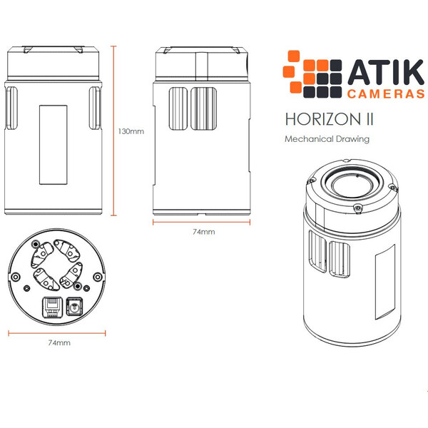 Atik Kamera Horizon II Color