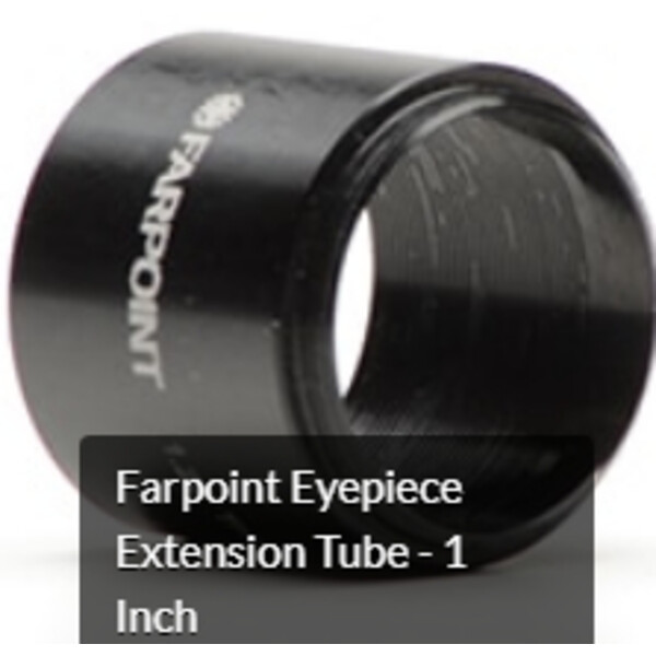 Farpoint Förlängningshylsa 1,25", optisk väg 37,5 mm