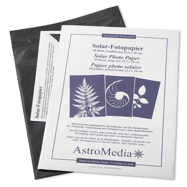 AstroMedia Byggsats Solfotopapper 21,5 x 28 cm