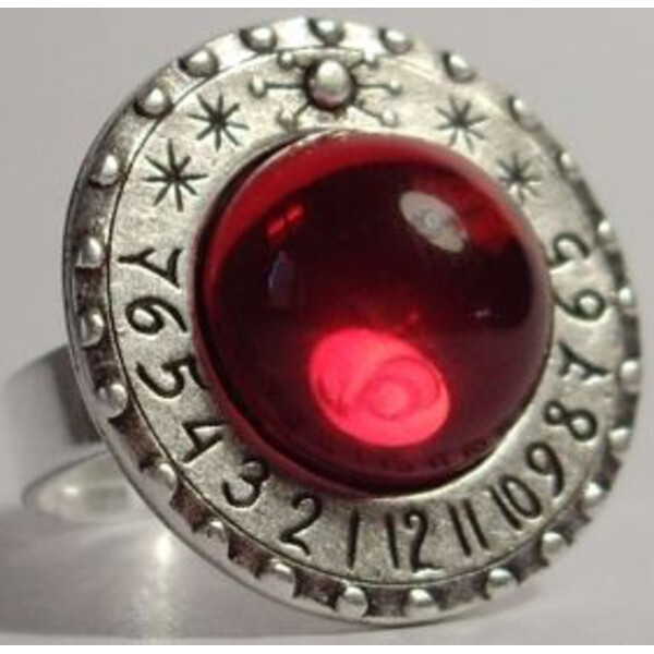 Ragalaxys Saturnus röd ring