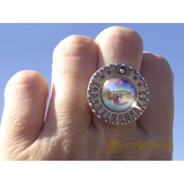 Ragalaxys Saturnus röd ring