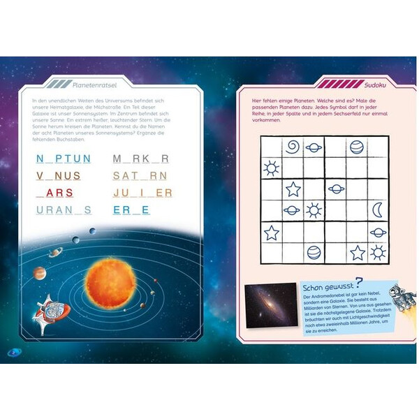 Tessloff-Verlag Lille Major Tom. Pussel kul planeter