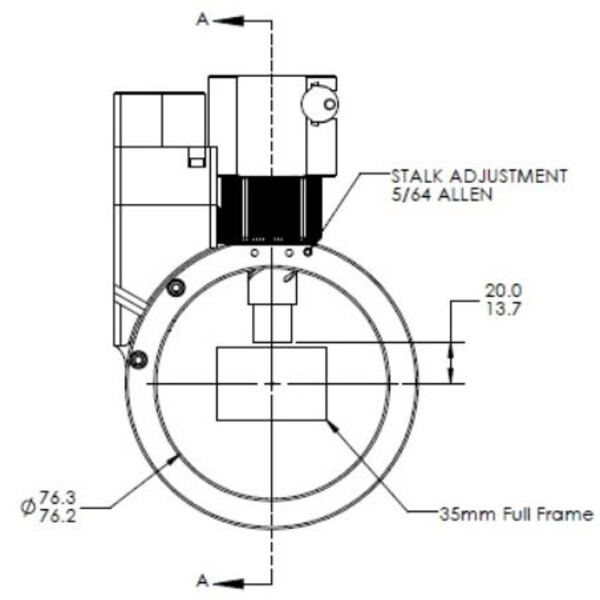 Optec Off-Axis-Guider Sagitta off-axel guider motoriserad