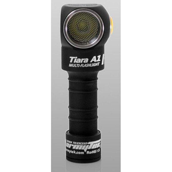 Armytek Tiara pannlampa eller Ficklampa (kallt ljus)
