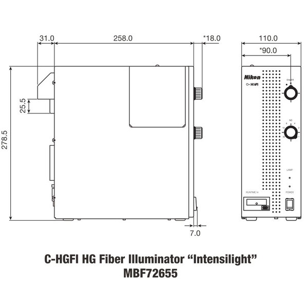 Nikon C-HGFI Skymning, man.