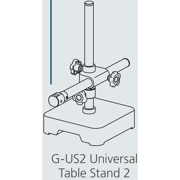 Nikon C-US2, AM Arms Universal-stativ med platta