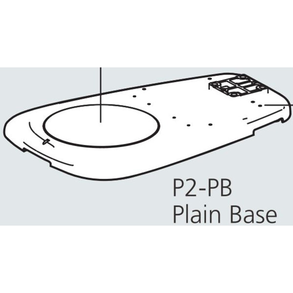 Nikon Pelarstativ P2-PB Platt bas för infallande ljus