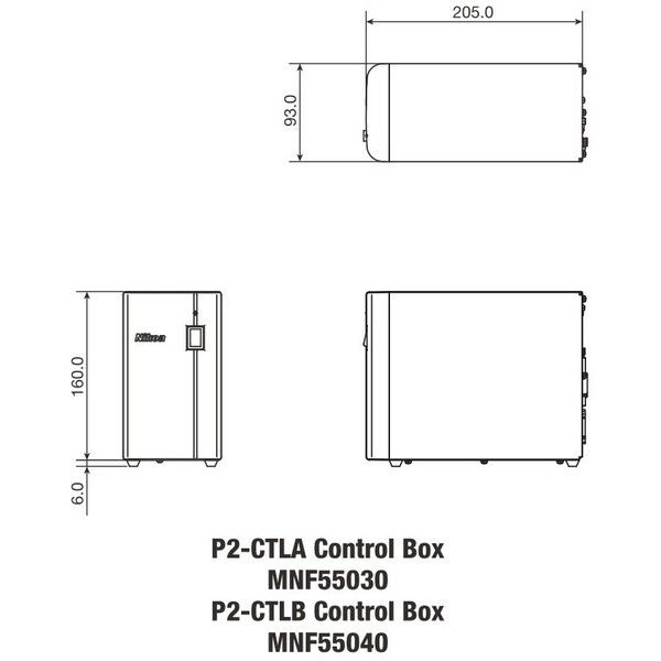 Nikon P2-CTLA Kontrollbox motoriserad SMZ18 och alla SMZ25