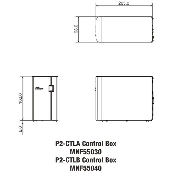 Nikon P2-CTLB Manuell styrenhet SMZ18