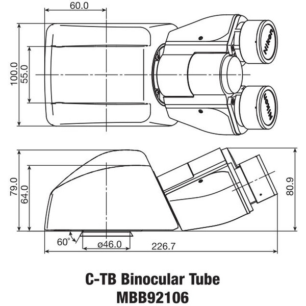 Nikon C-TB Binokulärt rör