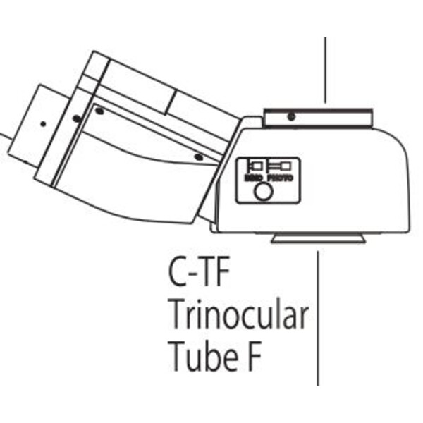 Nikon C-TF Trinokulärt rör F