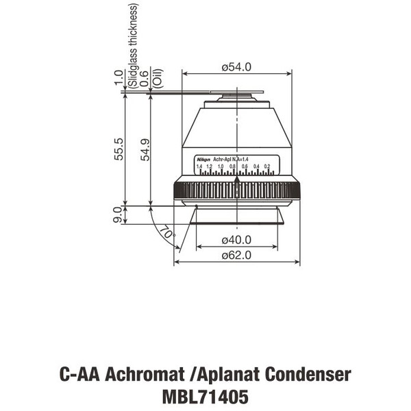 Nikon C-C Achromat-kondensor