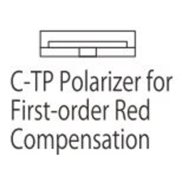 Nikon C-TP polarisator för första ordningens rödkompensation