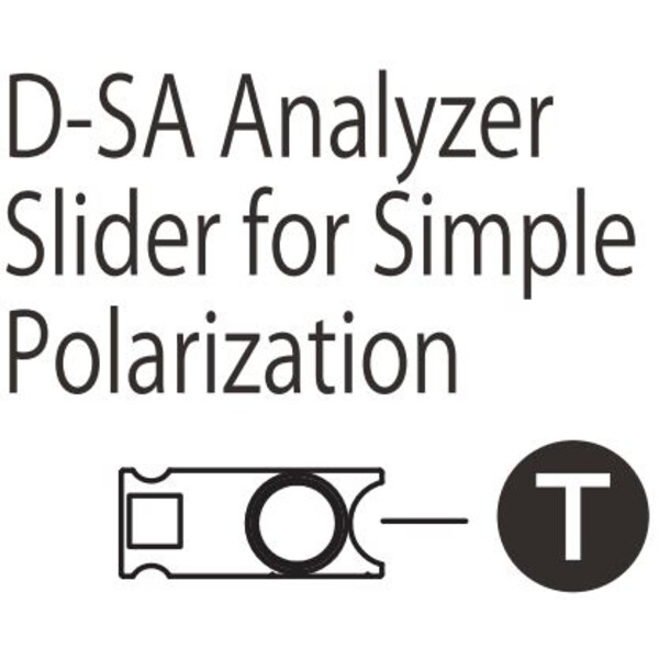 Nikon D-SA Analyzer Skjutreglage för enkel polarisering