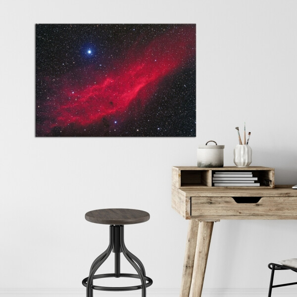 Oklop Poster Kaliforniennebulosan NGC 1499 60cmx40cm