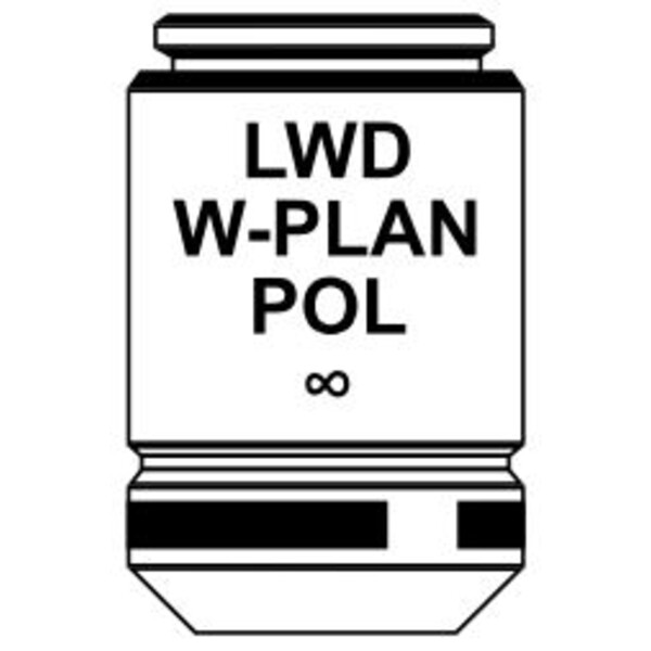 Optika Objektiv IOS LWD W-PLAN POL objective 10x/0.25, M-1137