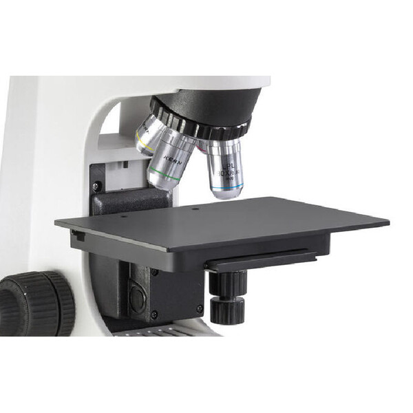 Kern Mikroskop OKM 173, MET, POL, trino, Inf, planachro, 50x-400x, infallande ljus, HAL, 30W