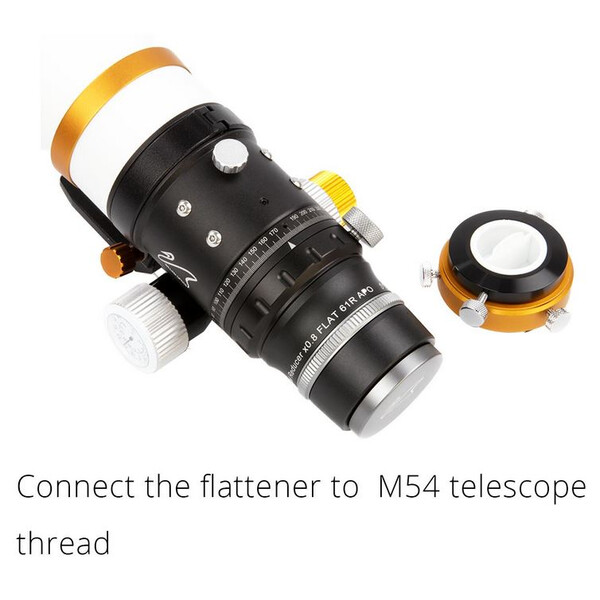 William Optics Justerbar Flattener Reducer Flat61R för ZenithStar 61