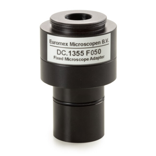 Euromex Kameraadapter DC.1355, C-Mount 0,5x, Ø23 mm, kort, 1/2 tum