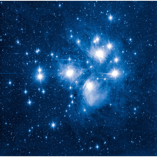 Masketo mun- och näsmask vit med astromotiv "Pleiades" 5 st