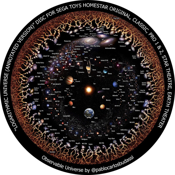 Redmark Slide för Sega Homestar Planetarium Cosmology