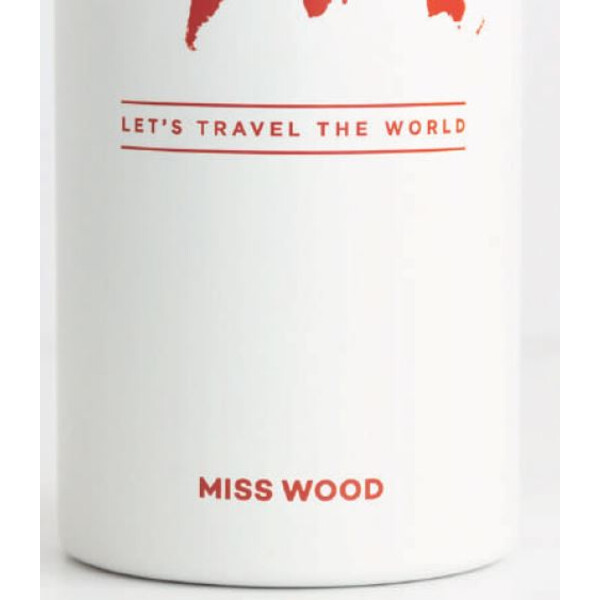 Miss Wood Flaska Vit
