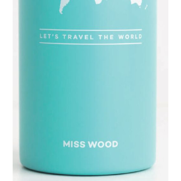 Miss Wood Flaska Elektrisk blå