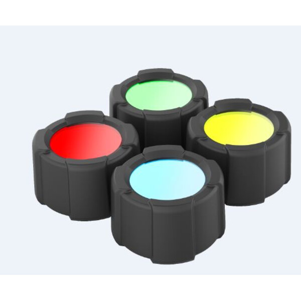 LED LENSER Set med färgfilter 39 mm