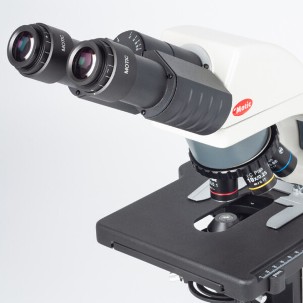 Motic Mikroskop BA310E, bino, BF, infinity, EC- plan, achro, 40x - 400x, Hal 30W, LED 3W (opt.)