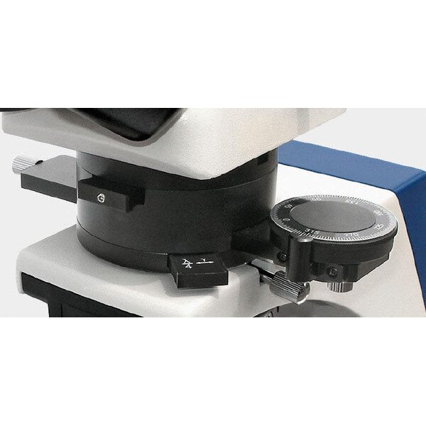 Kern Mikroskop OPO 185, POL, trino, Inf plan, 40x-600x, incident-/reflexbelysning, HAL, 100W