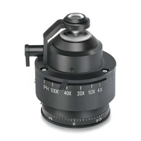 Kern Mikroskop OPO 185, POL, trino, Inf plan, 40x-600x, incident-/reflexbelysning, HAL, 100W