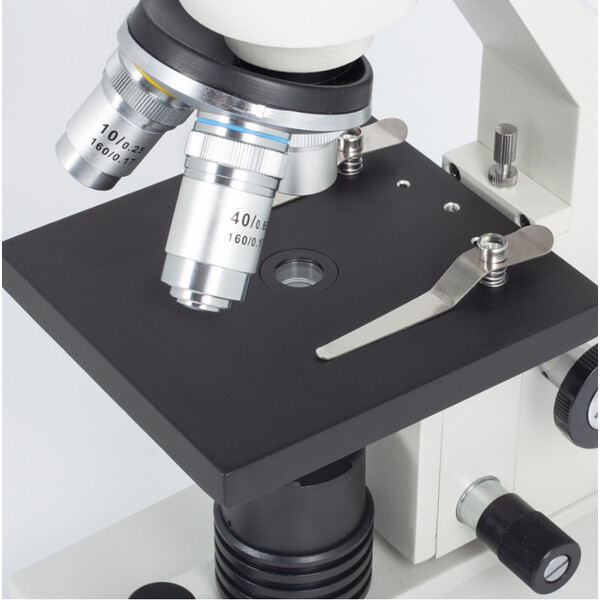 Motic mikroskop SFC-100 FLED, mono, DIN, akro, 40x-400x, LED, Accu