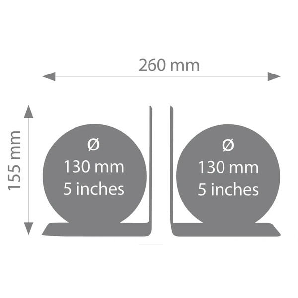 TROIKA BookGlobe Earth Galaxy 13 cm