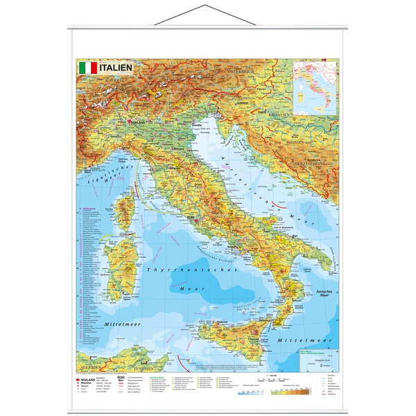 Stiefel Karta Italien