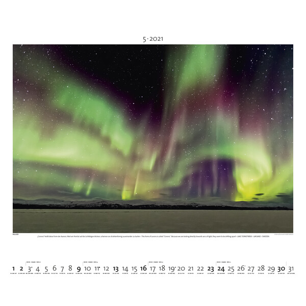 Palazzi Verlag Kalender Norrsken 2021
