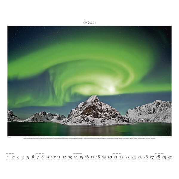 Palazzi Verlag Kalender Norrsken 2021