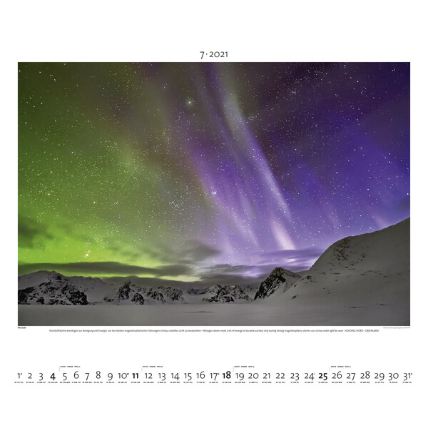 Palazzi Verlag Kalender Norrsken 2021