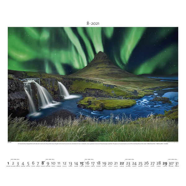 Palazzi Verlag Kalender Norrsken 2021