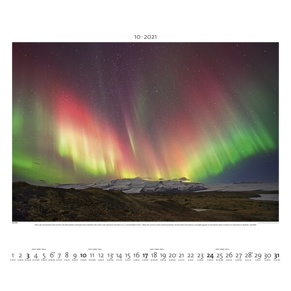 Palazzi Verlag Kalender Norrsken 2021