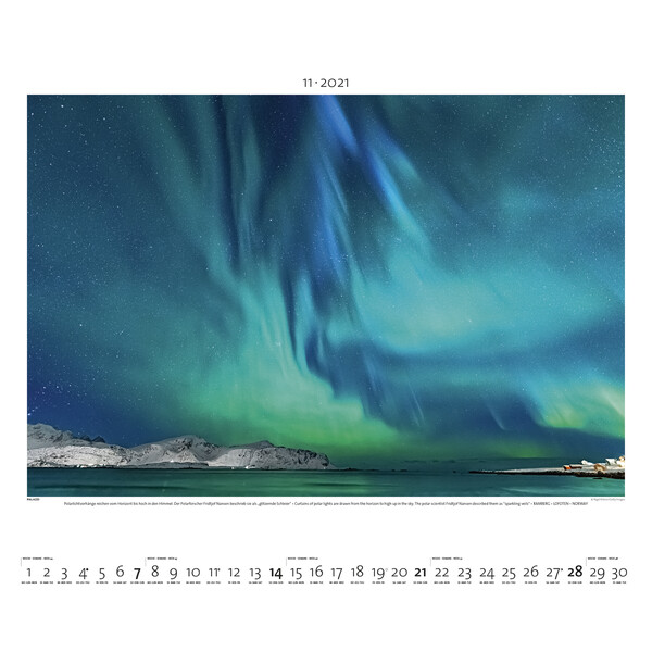 Palazzi Verlag Kalender Norrsken 2021
