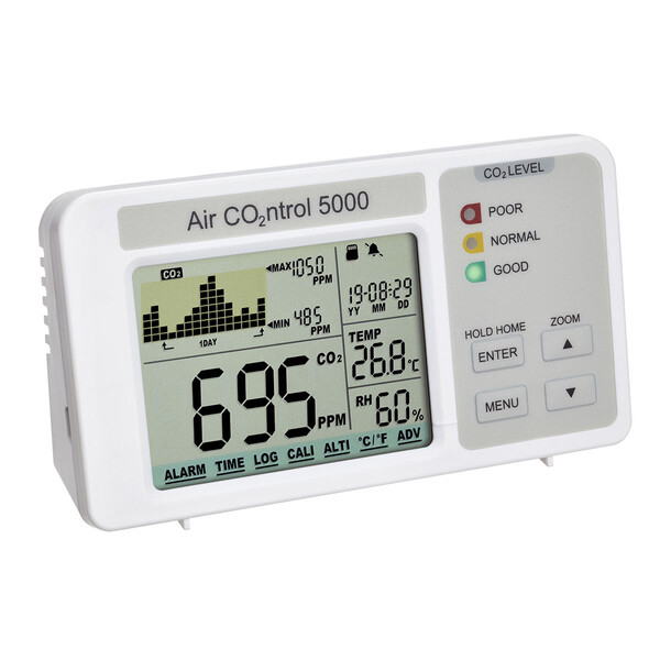 TFA CO2-mätare med datalogger AIRCO2NTROL 5000